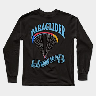 Authentic Paragliding | 2 Sided Long Sleeve T-Shirt